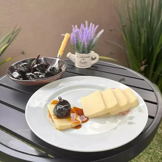 Doce de figo em calda – detalhe